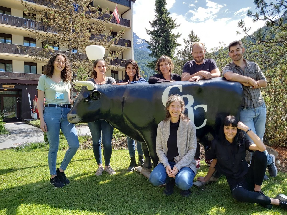 Best conference with the best community! We are coming home with a sack full of inspiration and new friends - @SegevEinat Lab at the @GordonConf #MarineMicrobes in Switzerland.