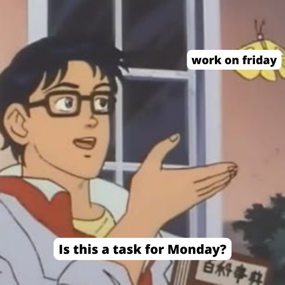 We've changed into our "It's Friday and I just got paid" fit 💃
What about you? 👀
#memeoftheday #weekendvibes