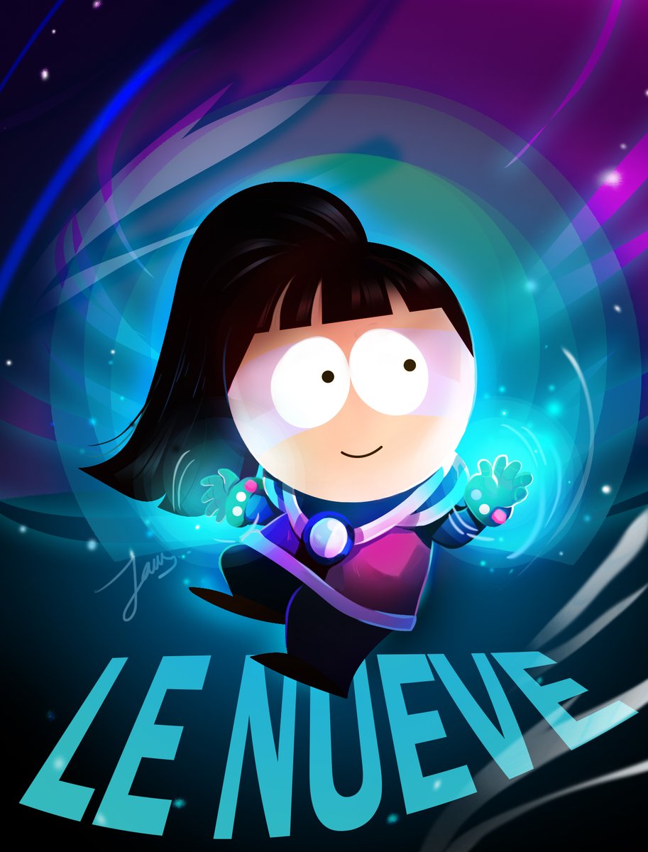The new kid 'Le nueve' (with inclusive language)💜☄️
#southparkfanart #southparkfanart #OC #characterdesign #characterart #character #fracturedbutwhole #lenueve