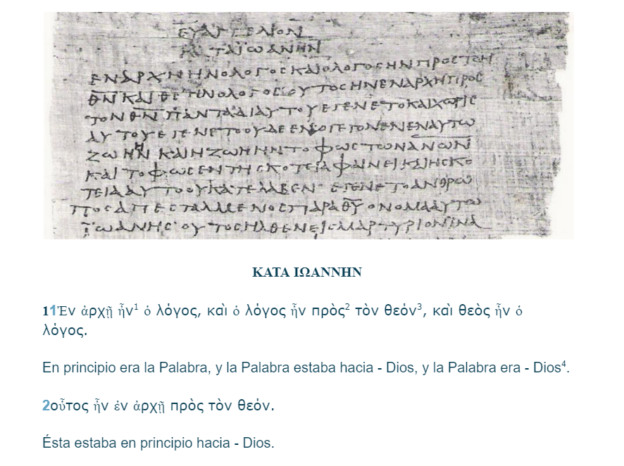 Terminamos Romanos, y el evangelio de Juan será el primer evangelio que voy a traducir :emocionado: