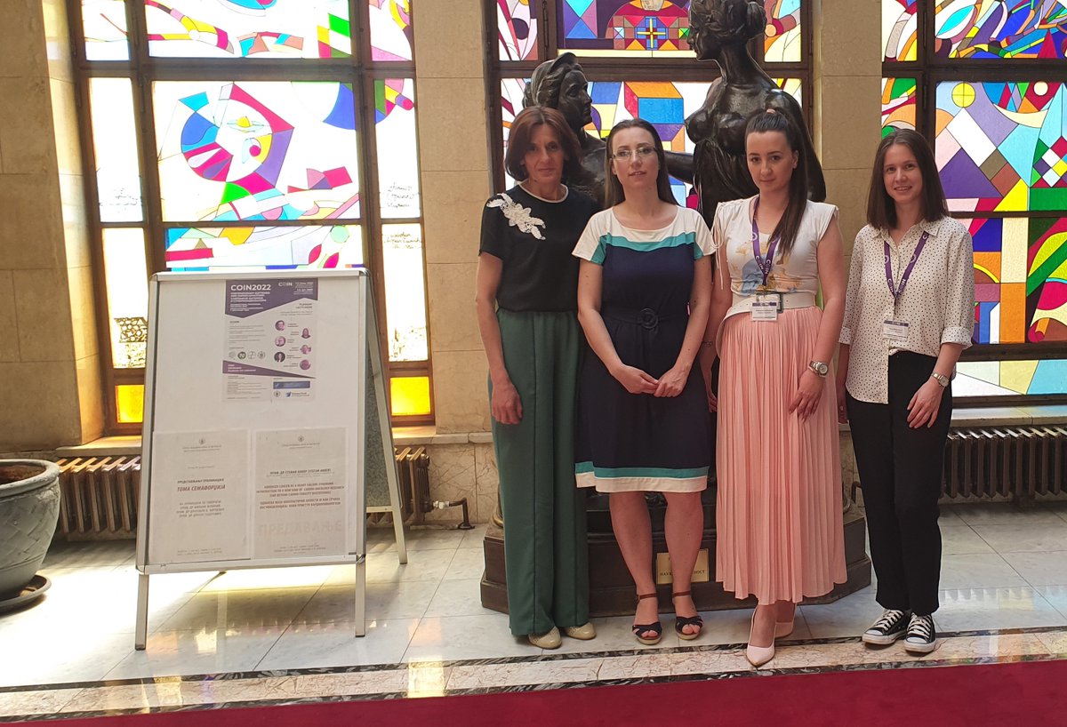 AlexandraGez95's tweet photo. Such good days! Great speakers, professors, dear colleagues and students. Great pleasure to be a part of #COIN2022! Thanks to @MilicaVujkovic2 for the amazing event and collaboration. https://t.co/G4P8JfDi8R