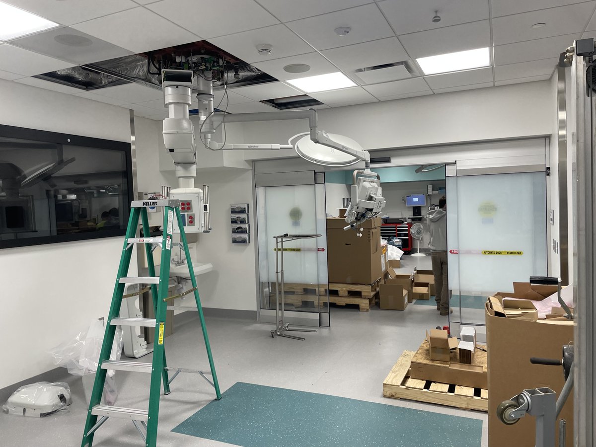 uiowa_cpss's tweet photo. Construction has been underway this week! @uiowa_cpss Bioskills labs are adding 3 new booms to improve and enhance capabilities within our center!
We will be back up and running next week. Make sure to come down and check out the new additions!
https://t.co/l6rNQsTEoH https://t.co/M4ZmSx5iIz