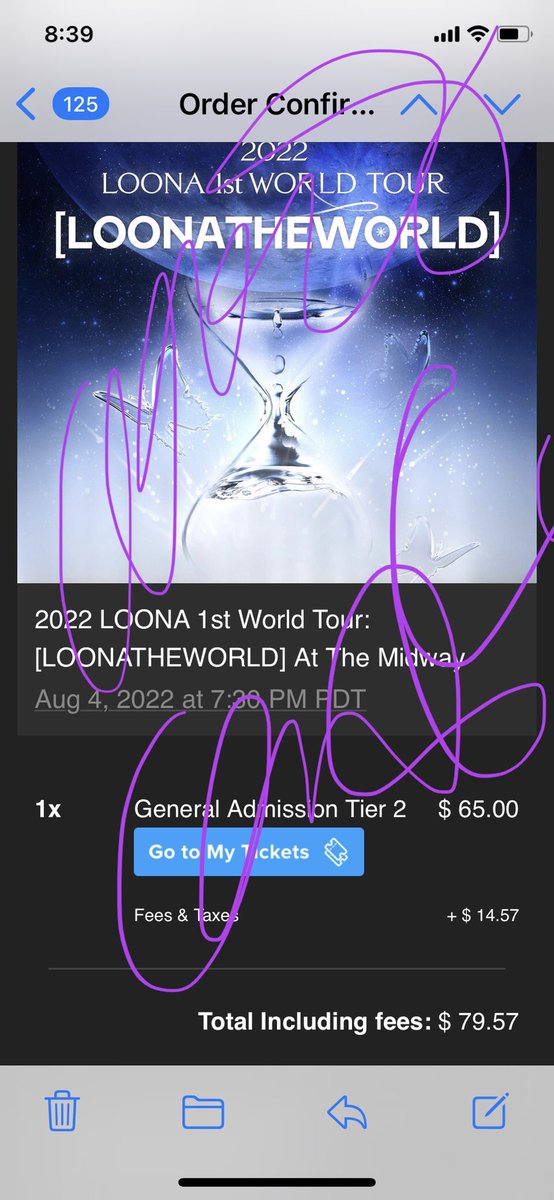 lunalostatnight's tweet photo. Since I got my VIP tickets to Loona I’m selling 2 GA for $65 plus fees each. San Francisco at the Midway. #loona #loonatickets #loonasf https://t.co/du6qepcqEq