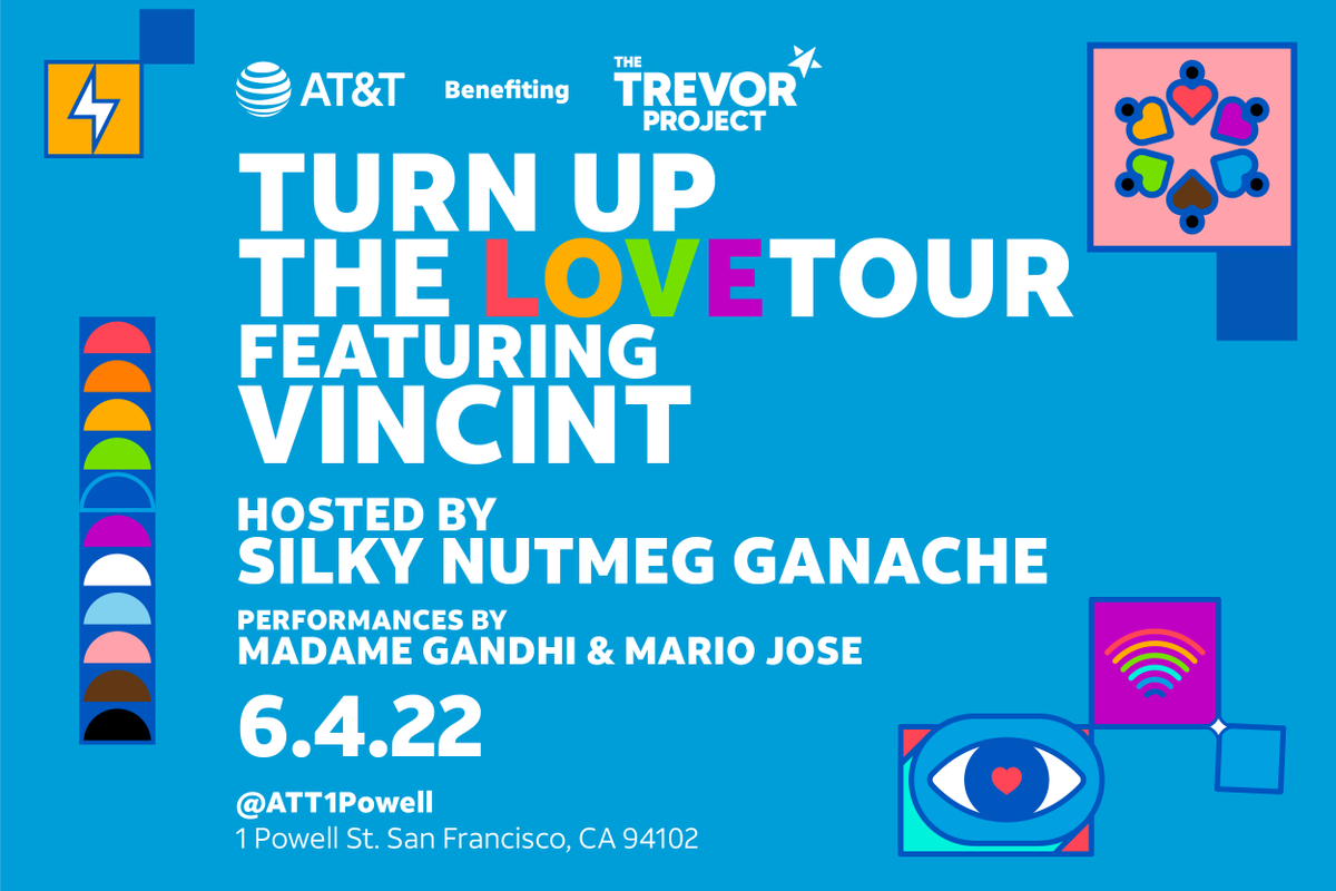 7x7's tweet image. Free Pride concert @ATT1Powell this Saturday 6/4 at 7pm featuring @VINCINT_ hosted by @SilkyGanache @MadameGandhi and @HeyItsMarioJose! RSVP here: attturnupthelovesf.splashthat.com #ATTExp #TurnUptheLove @att1powell @VINCINT_ @silkyganache @MadameGandhi @HeyItsMarioJose #sponsored