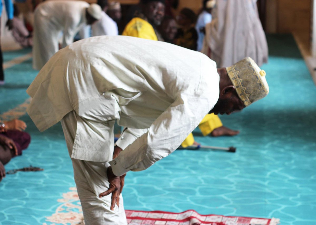 nationalmosque's tweet photo. PICTURES from today's Jummah Prayer led by His Eminence The National Chief Imam of Ghana, Sheikh Usman Nuhu Sharubutu at the National Mosque of Ghana (NMG), Kanda. 

#JummahMubarak https://t.co/1NJVaPPwjg