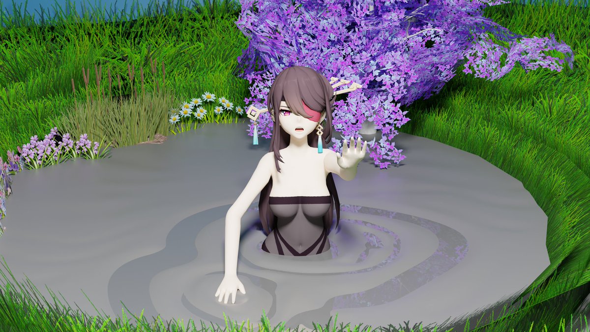 WielderDual's tweet photo. "Private Spa"
Beidou's mud spa has changed since the last time she visited.
Will this adventurer rescue her?
#Blender3d #GenshinImpact #Genshinnsfw #art #Beidou #genshinart #Quicksand #Peril #fetish #anime #AnimeArt #Stuck #Clay #Blenderart #mud #Sinking #MMD #SinkingPeril #SAND https://t.co/emNhX9noxa