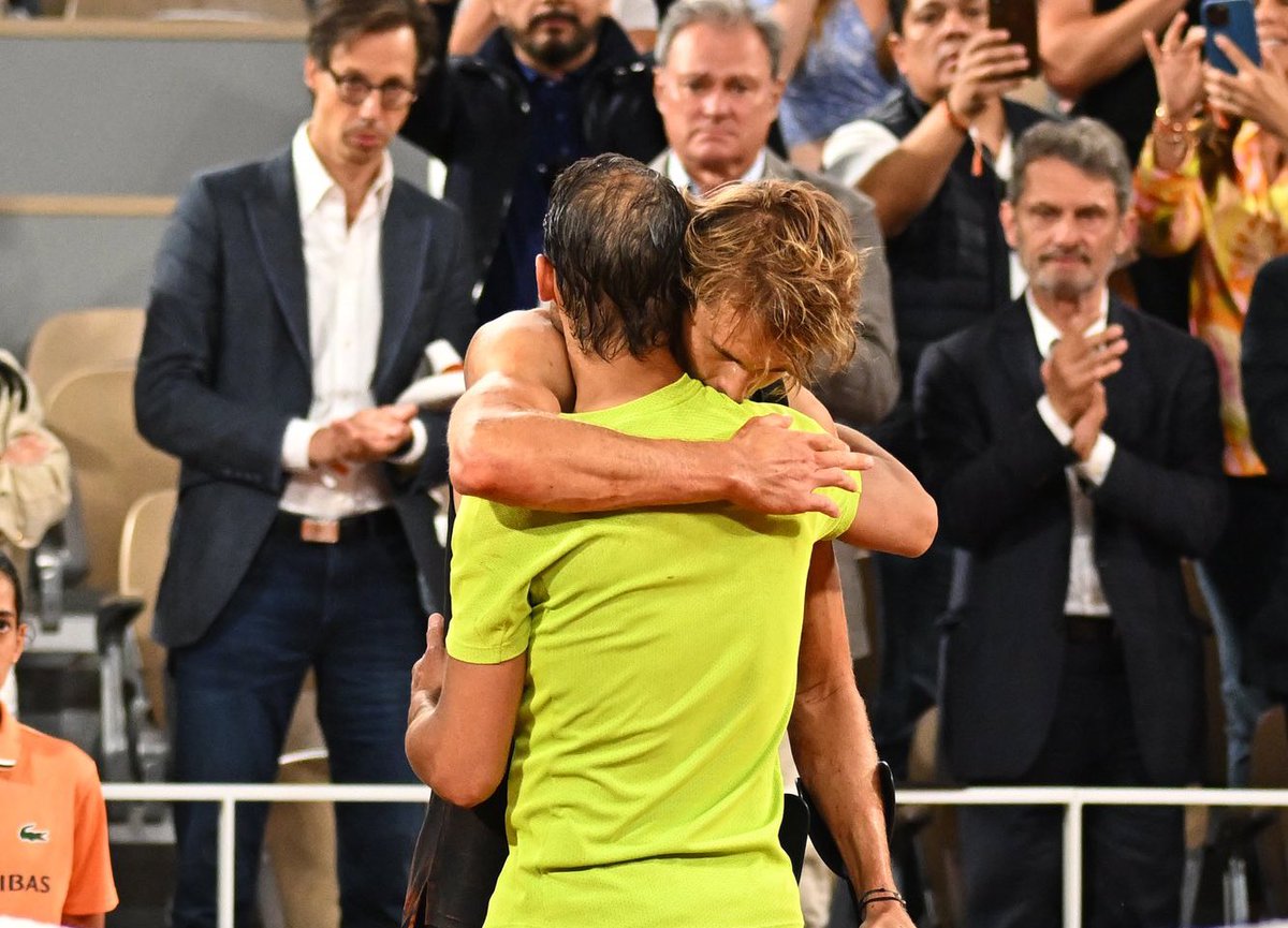 rnadalacademy's tweet photo. Get well soon, @AlexZverev! 💔 https://t.co/sbdcS54hTn