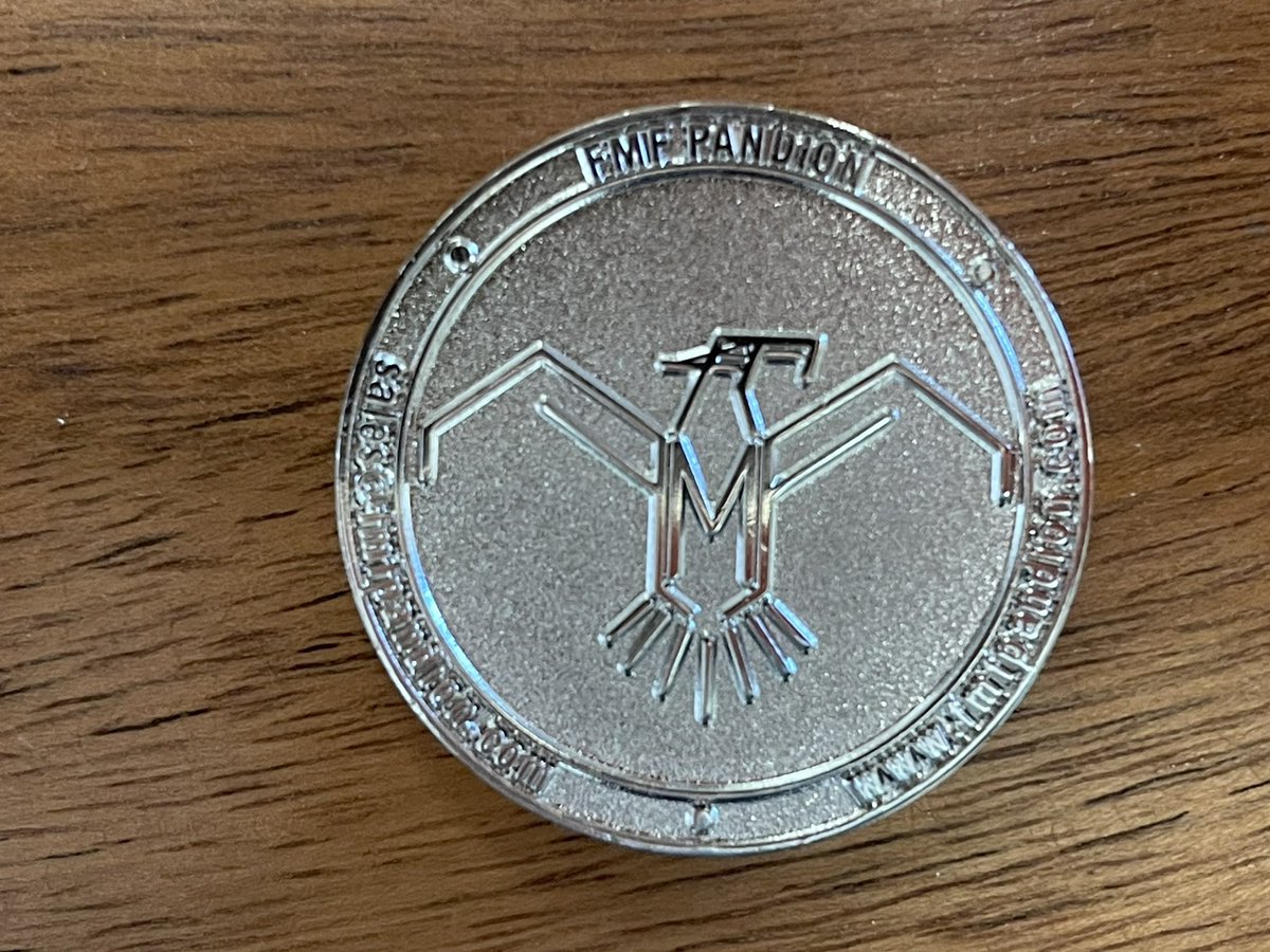 FmfPandion's tweet photo. We will have a booth at Camp Pendleton Day on June 15th. Stop by, drop us a card, agree to a follow up one-on-one, and get a first edition FMF challenge coin! https://t.co/mqrxbK5UeM