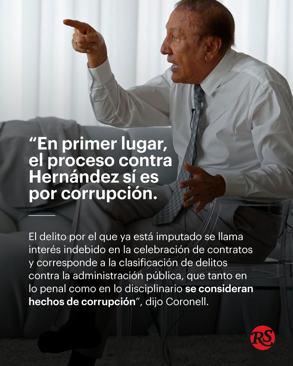 RollingStoneCol's tweet image. #RodolfoHernández afirmó que “la investigación no es un proceso de corrupción y que la Fiscalía General no tiene pruebas”. Sin embargo, @DCoronell señaló que se comprobó que en efecto la Fiscalía sí tiene procesos por corrupción en contra del exalcalde de Bucaramanga.