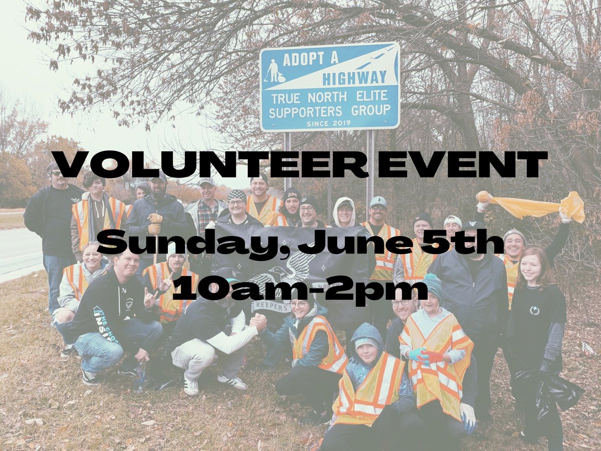 LETS GO!!!!! 

ALL HANDS ON DECK, LETS DO GOOD THIS WEEKEND!!!! 

<a href="/TrueNorthElite/">True North Elite 🏴</a> 

m.signupgenius.com/#!/showSignUp/…