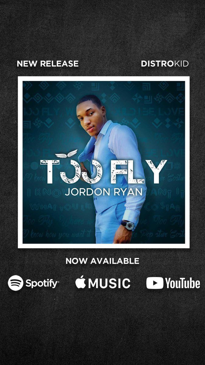 iamjordonryan's tweet photo. "Too Fly" OUT NOW! To stream click the link in my bio. Feed yourself some love today!💙#music #musician #artist #independentartist #viral #retweet #trending https://t.co/xCnHa8dkse