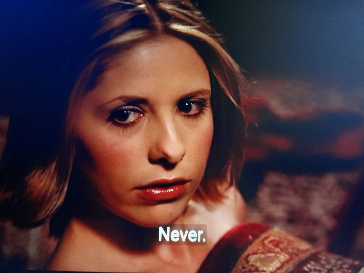 jakobwalser1's tweet photo. Trust or Lust 🔥🔥
Dead Things (6.13)
"Do you even like me?"
"Sometimes"
"But you like what I do to you".
#BuffyTheVampireSlayer #btvs 
#Buffy #Spike #Spuffy #SpuffyForever https://t.co/dWlgz7TH94