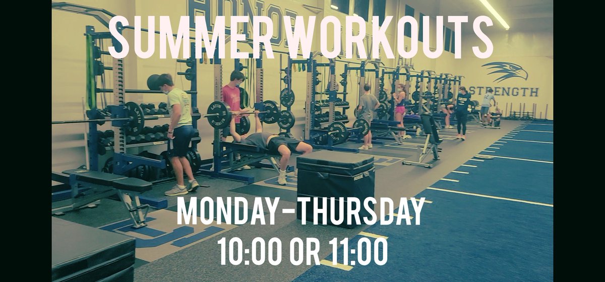 Summer Athletic Development starts June 6th for middle and upper school students. Students can come to the 10:00 or 11:00 session Monday-Thursday. 
#LatinStrong