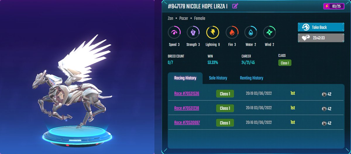 LB_Guild's tweet photo. Always select Lobby,
base on your Pega's highest Skill.

example:
Lobby Selection is "FIRE, LIGHTNING, WATER".

Pega's highest skillset is highest in Lightning- 9.
Fire- 2 and Water-2.

Conclusion:
your Lobby Selection should be "Lightning".

#Pegaxy
@PegaxyOfficial https://t.co/m7JQwMYi1s