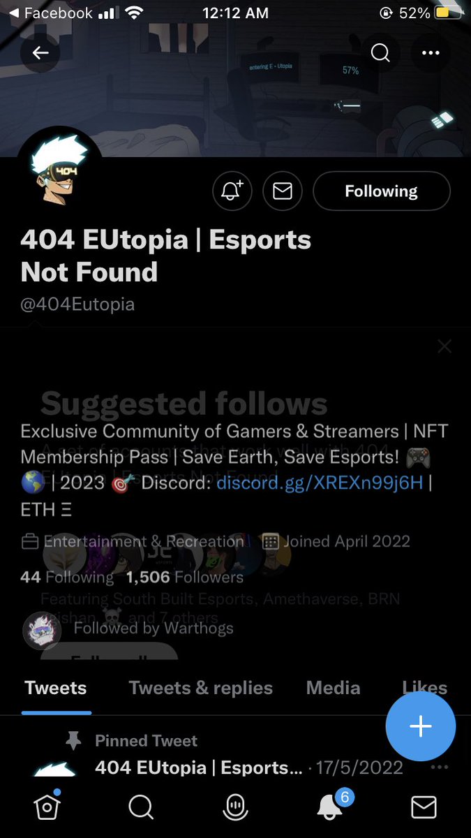 LNftac1's tweet photo. @404Eutopia @WarthogsNFT @TheCongTV @HiThisIsViy https://t.co/DKtCstgx3O