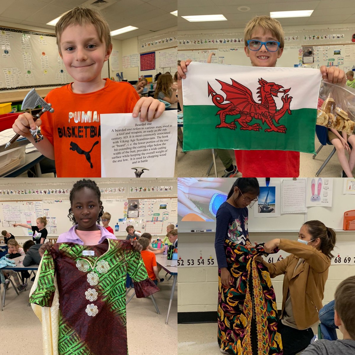 On Wednesday it was Multicultural Day and our school <a href="/StPatrickSch2/">St.Patrick Catholic School Camrose</a> had the opportunity to celebrate our diversity. It was so incredible to see the students talk about their culture and show off some very special artifacts. I am so very proud of my special school! <a href="/EICSCatholic/">Elk Island Catholic Schools</a>