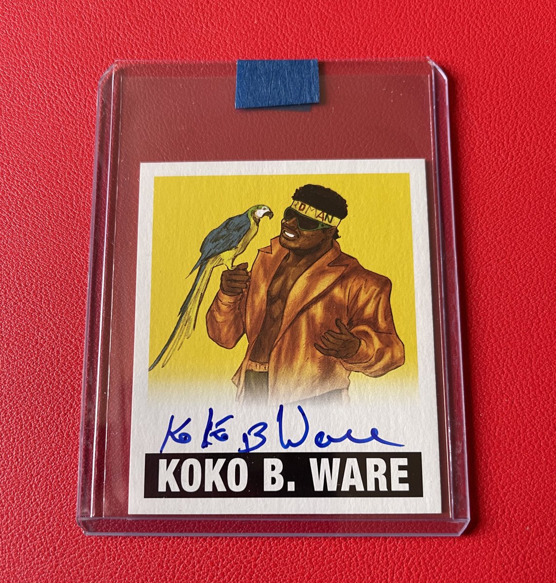 Another day, another Leafs Originals Wrestling auto to the stash. #wrestlingcards #kokobware