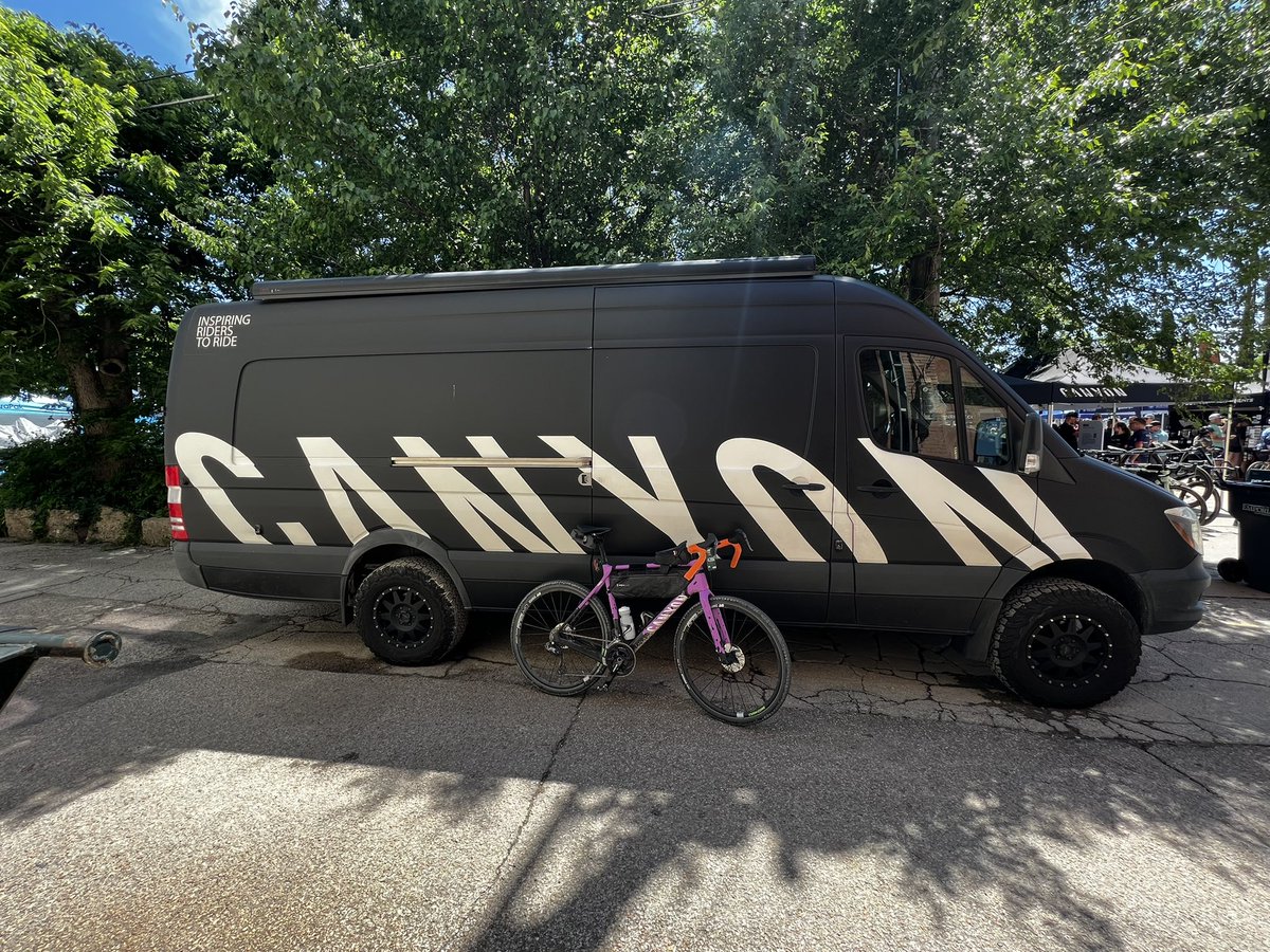 Looks like I got <a href="/canyon_bikes/">Canyon Bicycles</a> to finally help me get the bike squared away. The guys that <a href="/unboundgravel/">UNBOUND Gravel</a> replaced my chain ring with one that I provided. Still waiting on <a href="/RideShimano/">RideShimano</a> to send new warranty replacement. #grizl #gravel