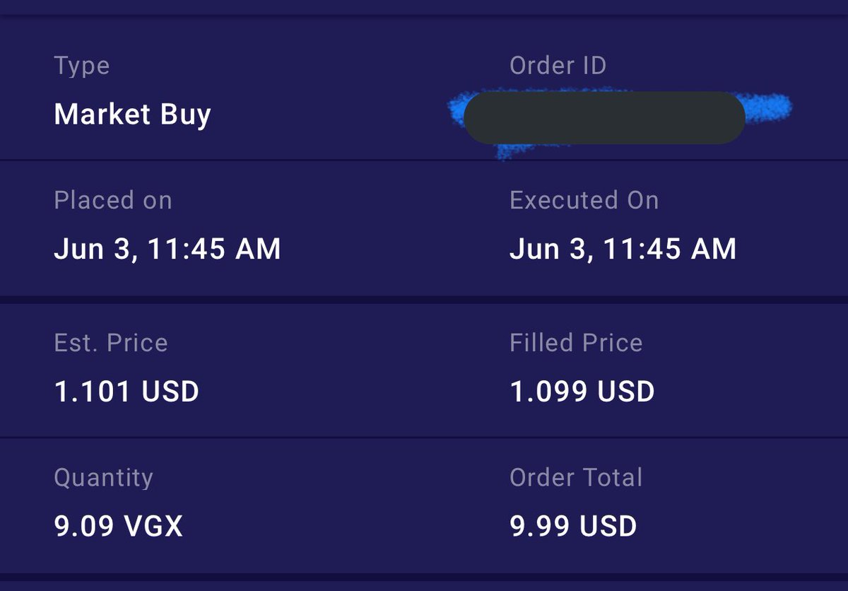 $10 vgx Friday buy 😉😉😉😉

#VGX
#crypto4all
#vgxFridayBuyRitual