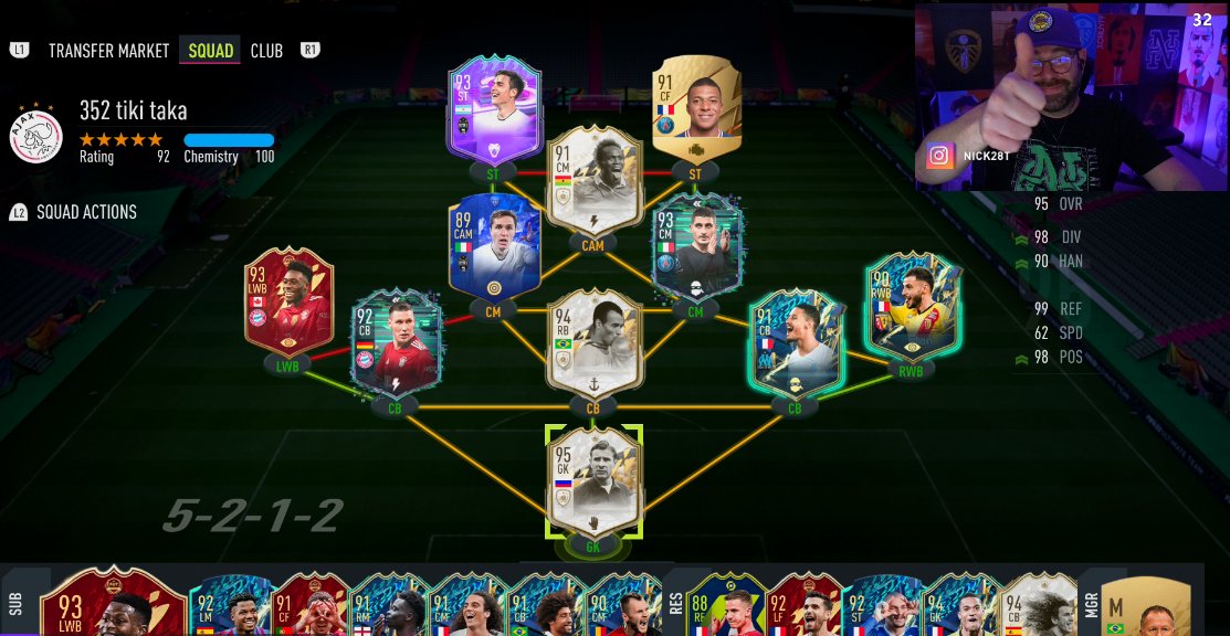 WE ARE LIVE!!!!

Schedule: 
- SERIE A TOTS!!!! 
- NEW SQUAD FOR THIS TOTS and CHAMPS RUN!!! Will add SERIE A players as we pack them <3 
- 25x 81+ PPs to start 
- Packs on Packs 
- TARKOV EVENT TONIGHT!!!!!! 

twitch.tv/nick28t #TwitchPartner