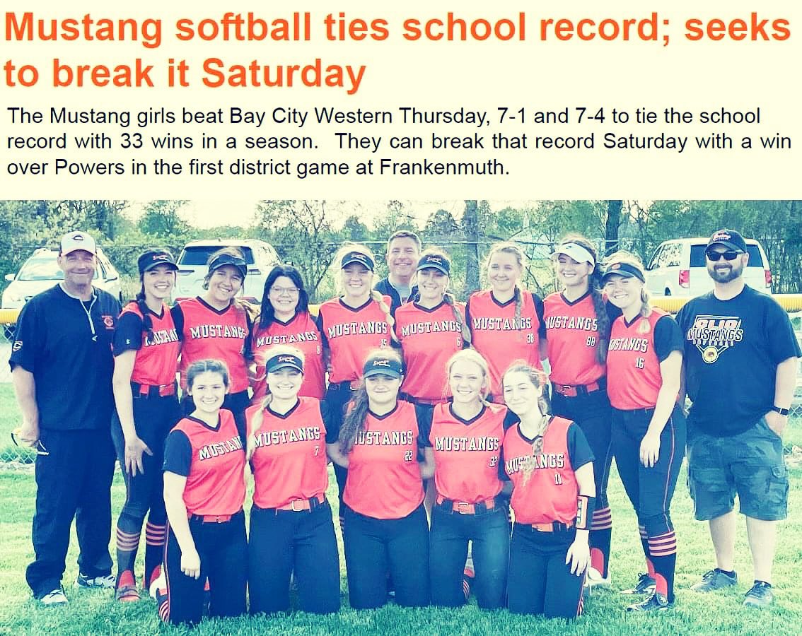 Clio Mustang Softball (@mustangclio) on Twitter photo 