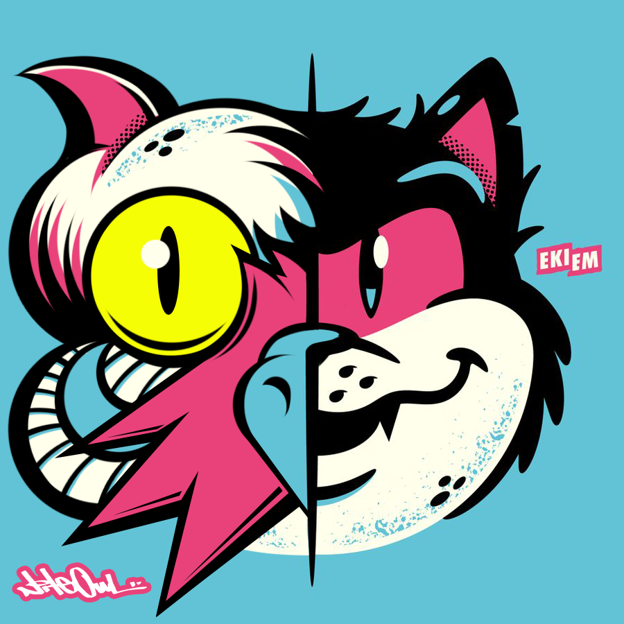 j'ai terminé cette collab avec mon ami, <a href="/Ekiemone/">Julien Ekiem</a> 

à votre santé!

😜💪💎☕️☕️🦉😊😍🙌

#art #artist #streetart #hiphop #culture #ekiemone 

<a href="/FlyingFortress_/">Flying Förtress</a> votre collab est la prochaine !