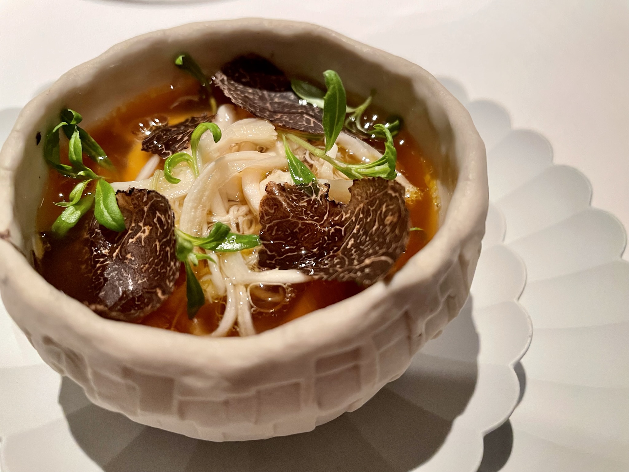 MichelinGuideNorthAmerica on Twitter "Matsutake custard with chicken