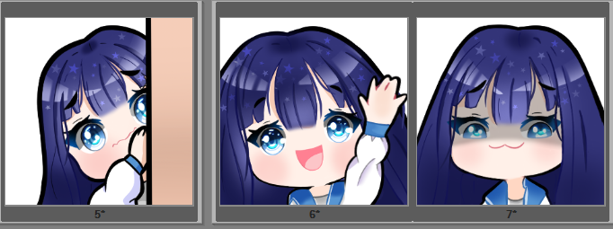 Finished these emotes! Had a lot of fun drawing them and i like the final result, hope you guys will like it as well!🥰
#twitchemote #twitchemotes #TwitchEmoteArtist #emoteartist #emotes #emote #Chibi #chibiart #commissionsopen #discordemotes #pipimi
