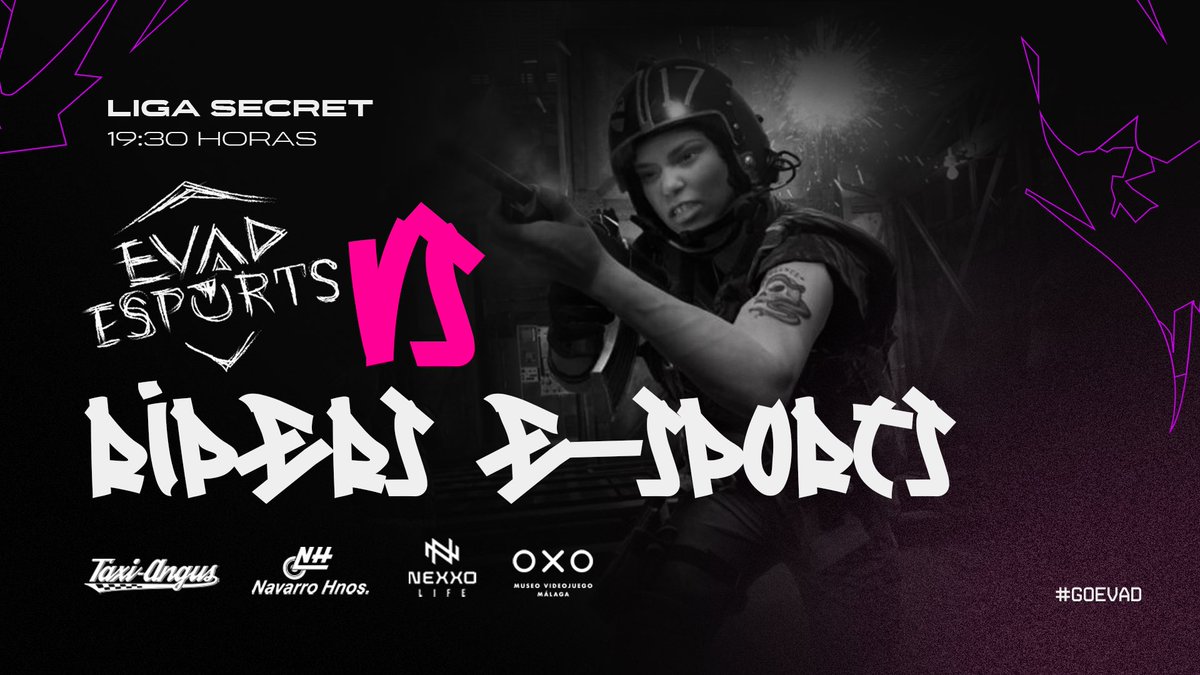 🔴 EN 30 MIN TENEMOS JORNADÓN DE #COD 🤟🏽

🏆 <a href="/SecreTournament/">Secret Tournament</a> 
⏰ 19:30
🆚 <a href="/Ripers_Spain/">Ripers E-Sports España</a> 

🟣 DIRECTO: twitch.tv/secrettourname…

#GoEVAD #GoEVAD #GoEVAD