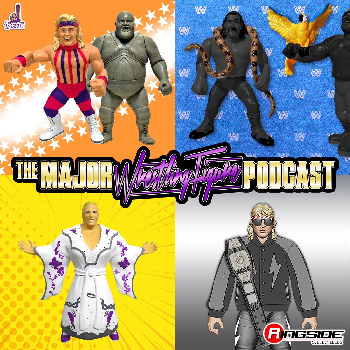 MajorWFPod's tweet image. DOWNLOAD THE LATEST EPISODE OF @MajorWFPod! @MajorPodNetwork

@Myers_Wrestling, @MarkSterlingEsq &amp;amp; @TheMattCardona talk @TheZombieSailor @RealJeffJarrett &amp;amp; Mike &quot;Booger&quot; Shaw, fav animal accessory, #MajorBendies @RicFlairNatrBoy, #AEW reveals!

RT TO ENTER TO WIN @RingsideC PRIZE