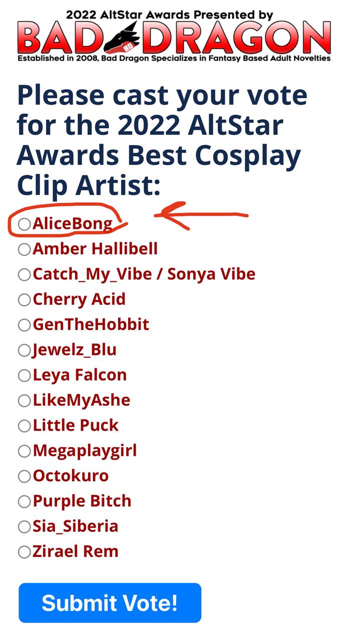 TW Pornstars - 2 pic. AliceBong |ONLYFANS. Twitter. 💎I was nominated on