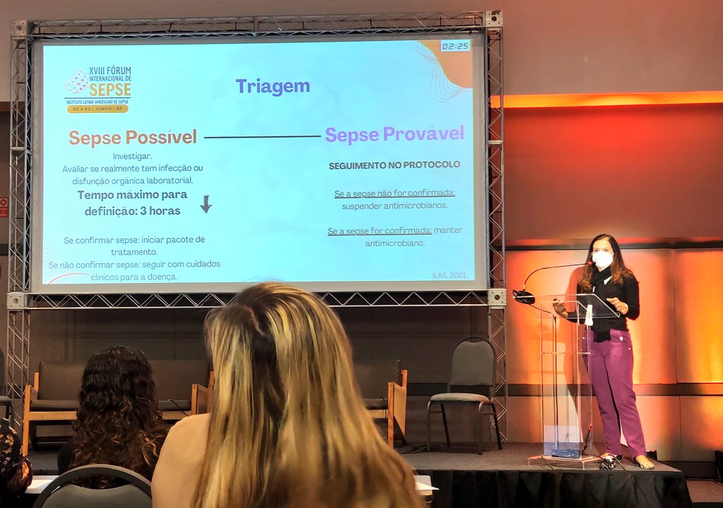 emergenciaFMUSP's tweet photo. Triagem do ponto de vista sepse possível x sepse provável, com enf. Carolina Resende. Pacientes com FR sem sinais claros de disfunção devem ser incluídos no protocolo? Como evitar "perder" pacientes com possível sepse no depto. de emergência?

#sepse2022 #FOAMedBRA @ILASepse https://t.co/jM6jlIVeHZ