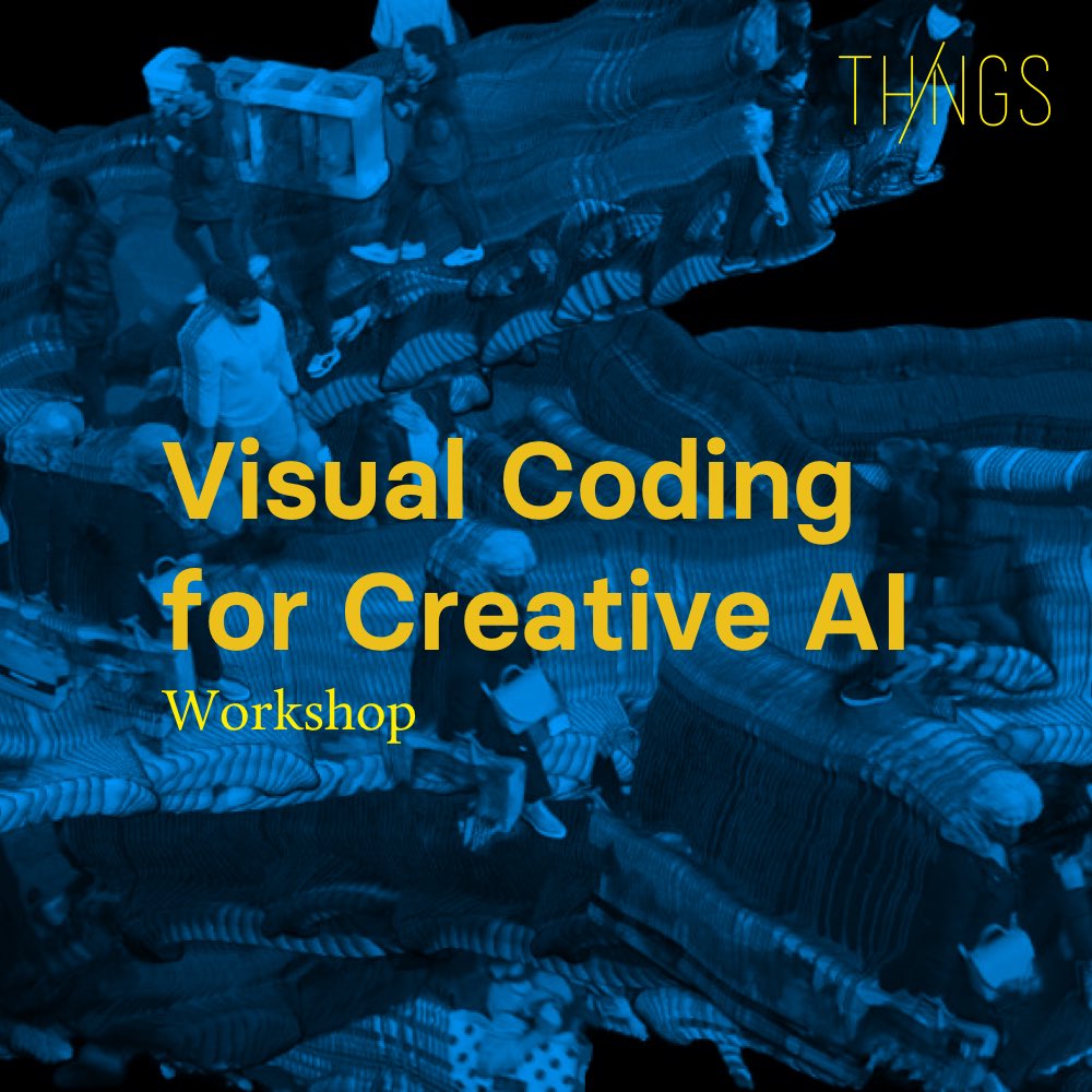 thingscon's tweet photo. Using machine learning can feel daunting. In this #ThingsCon22 workshop @enigmeta and Lieven Menschaert introduce you to Figment, an easy to use visual coding AI tool for creative purposes.
https://t.co/At8horkVwi https://t.co/eWwhmducFF