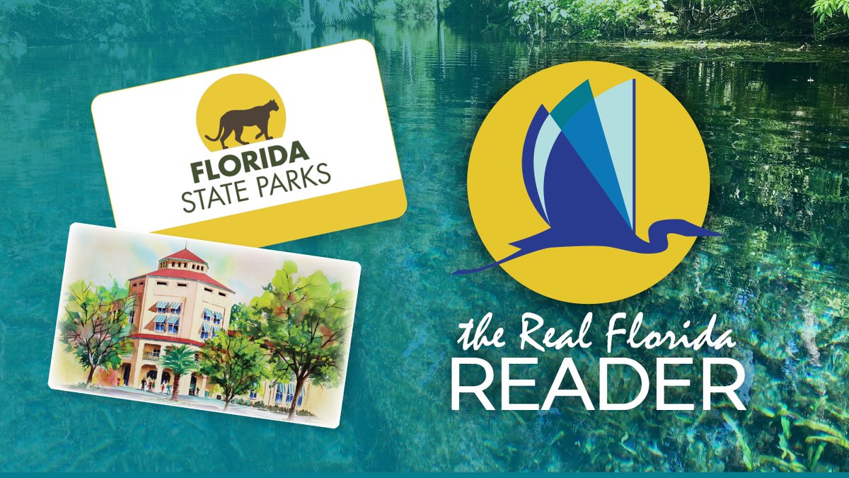 alachualibrary's tweet photo. With 175 Florida state parks to explore, your library card is your pass to adventure! π³ππ΄
Enjoy the outdoors this summer at a state park for free by checking out a #RealFloridaReader Day Pass. πποΈ
Learn more: https://t.co/EnFmJ9dhm3 https://t.co/jkctjJugPk