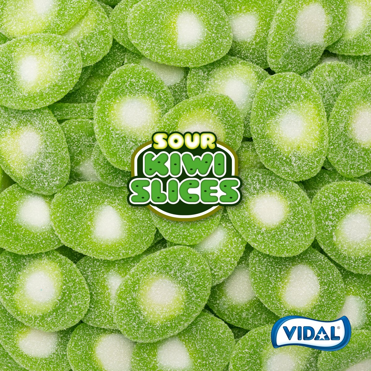 Vidal_Candies's tweet photo. Are you ready to enjoy our irresistible Sour Kiwi Slices? 🥝 A fruity flavour with a kicking sourness that will make for a mouthwatering treat!
#TheSweetestLife #VidalCandies #SourKiwiSlices #Spicy https://t.co/i3o3UcJGlL