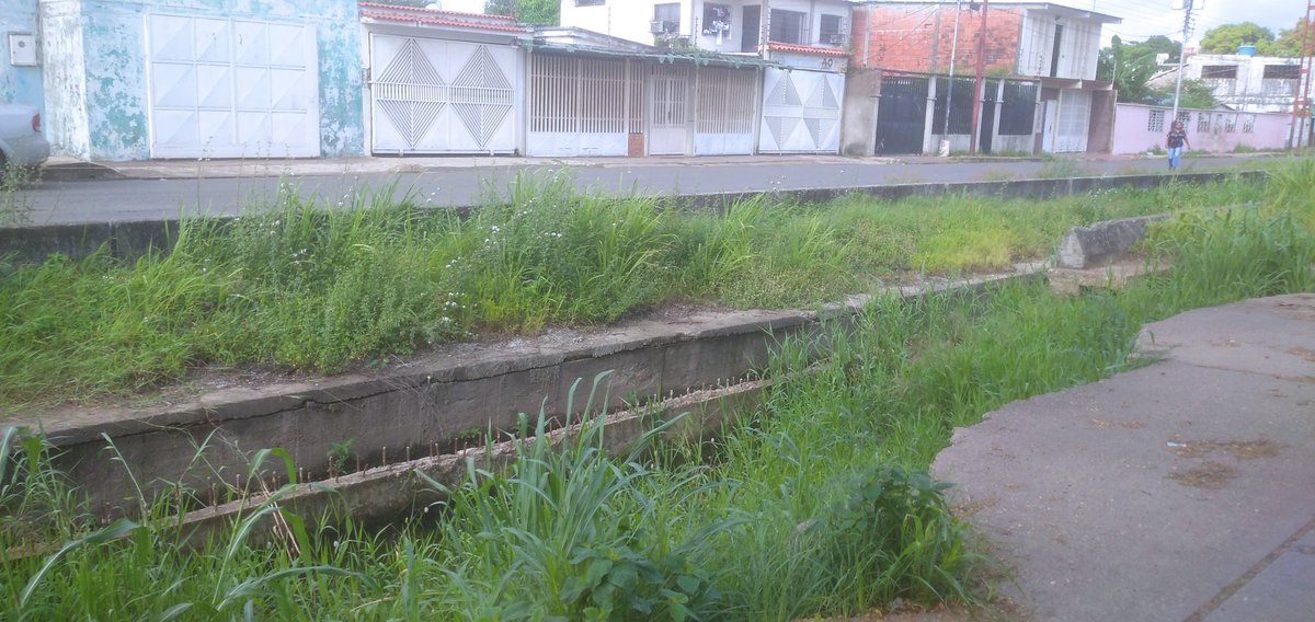 Así está la avenida que queda por detrás del Hospital Pablo Acosta Ortiz, tiene más de 5 años en este estado, pudiendo ocurrir cualquier calamidad, dónde está la gestión gubernamental? @ApurePJOficial