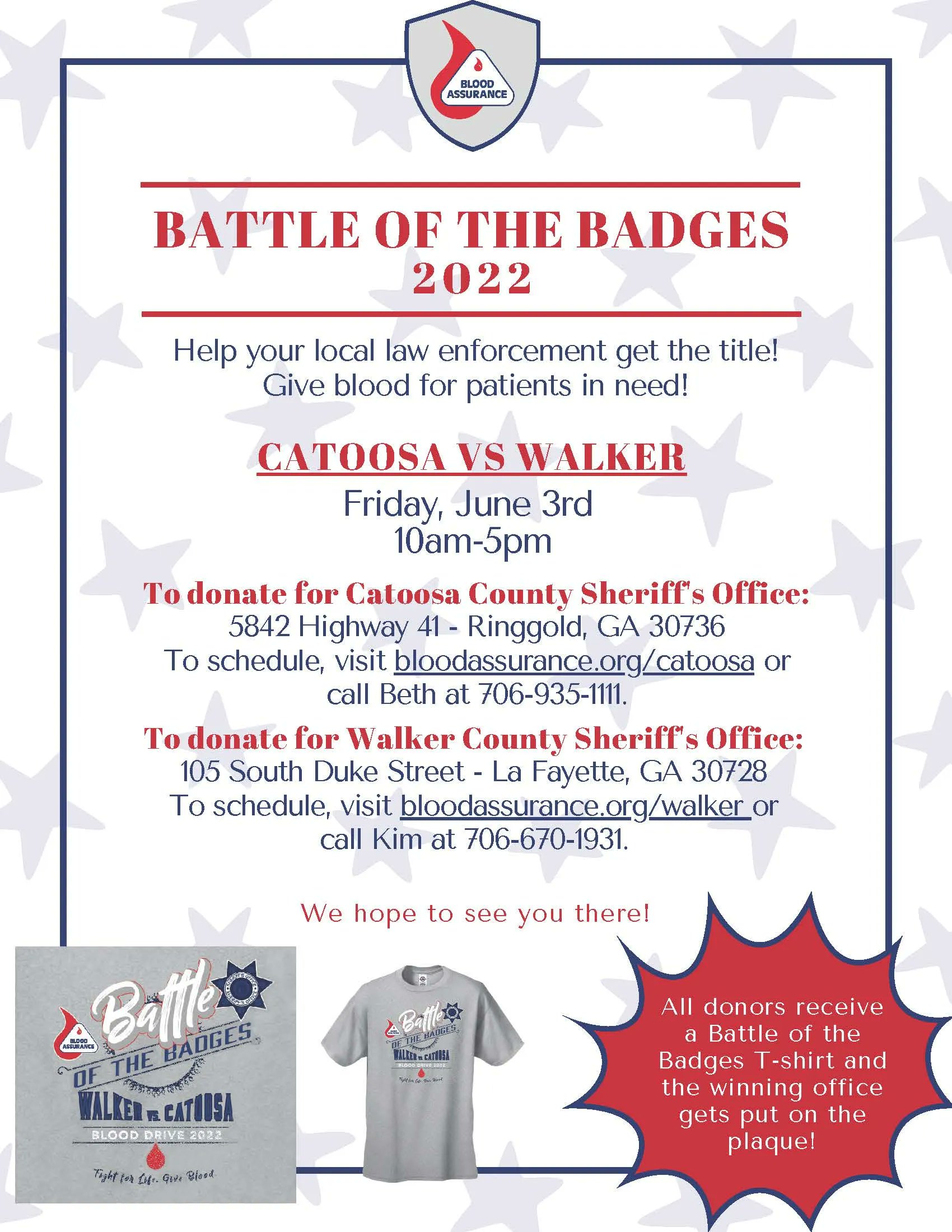 Catoosa County Chamber of Commerce on Twitter "It's the Battle of the