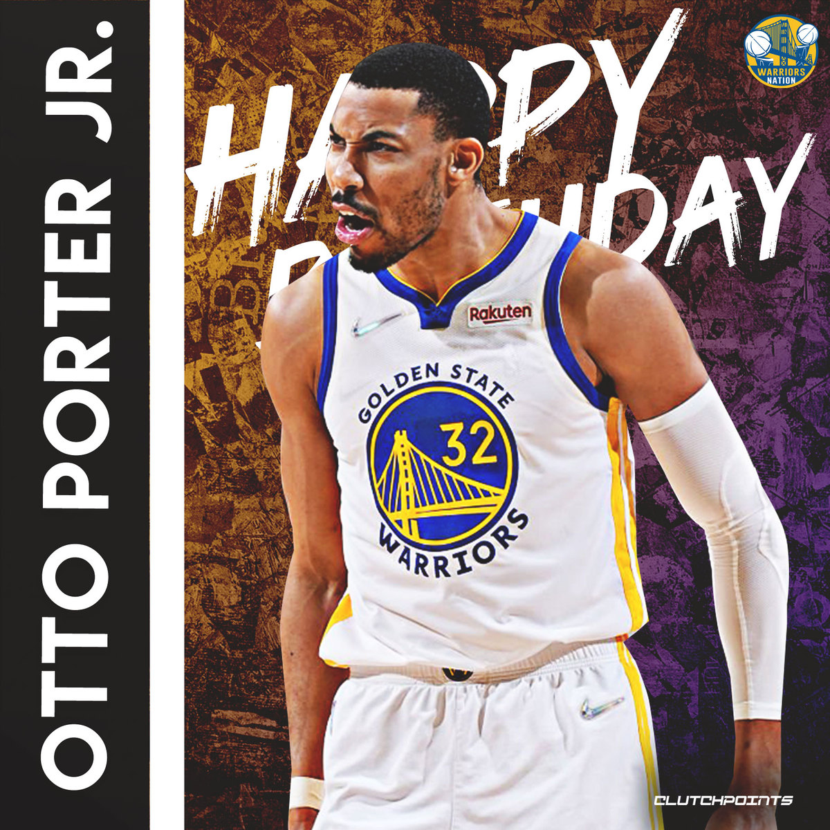 Join Warriors Nation as we greet Otto Porter Jr.  a happy 29th birthday! 