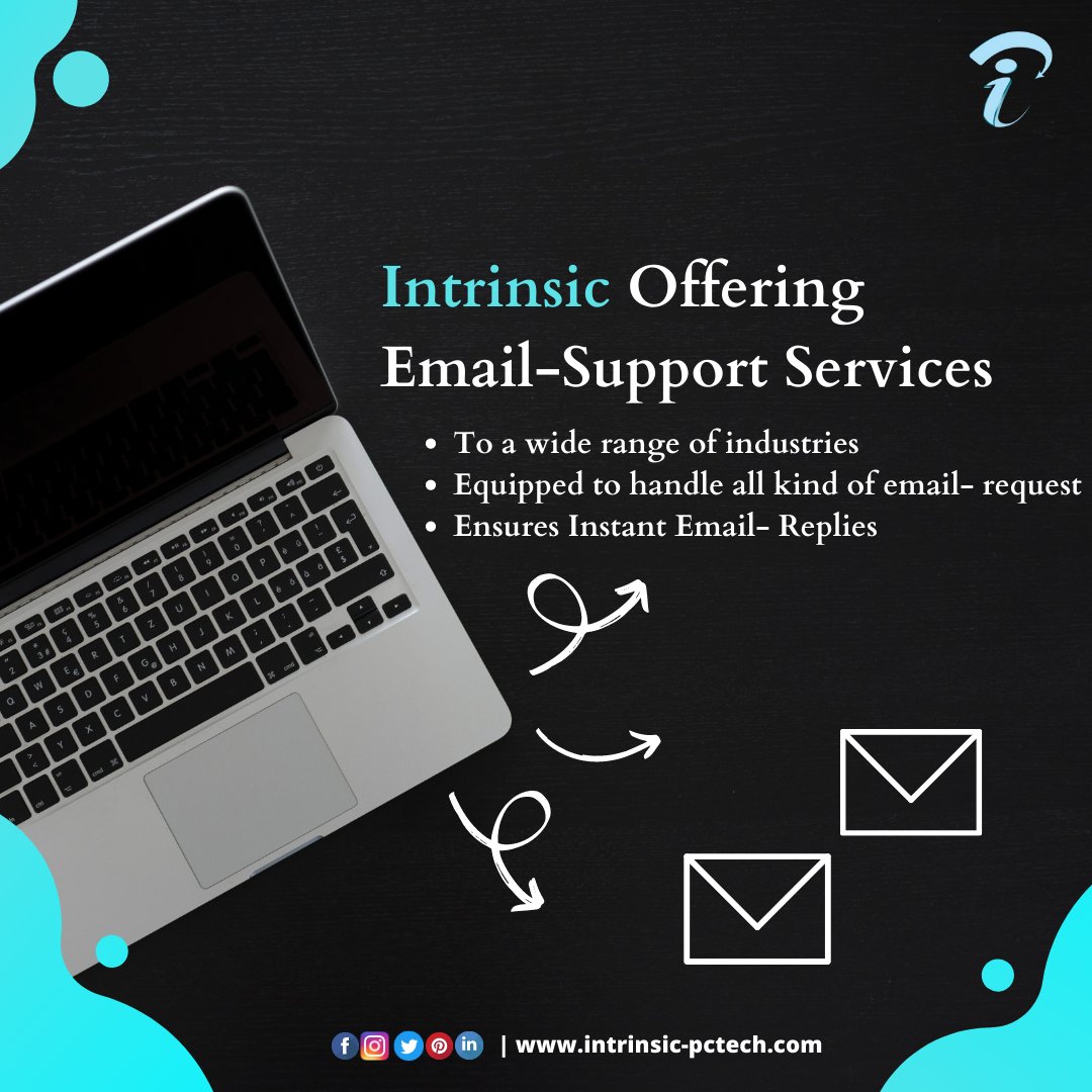 IntrinsicPctech's tweet photo. Best email support services For customers across a wide range of industries.
.
.
Follow @IntrinsicPctech
Feature #intrinsicpctech
.
.
#emailsupport #emailsupportservices #bussiness #work #handle #happycustomer https://t.co/elSpDXAO7b