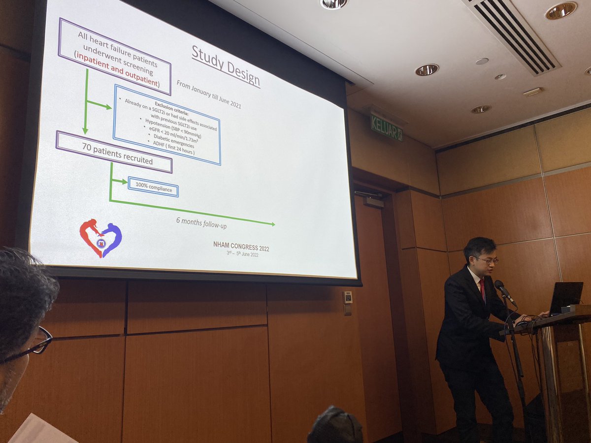 w_jyg's tweet photo. Moderator 🎤 for #NHAM2022 #HeartFailure session 
First Physical Conference after 2 years
Exciting to see local 🇲🇾 data  of #HF
Great Works 💪🏻 from #IJN #UMMC #HUSM #HSNZ @NationalHeart https://t.co/XTDWJTyr8p