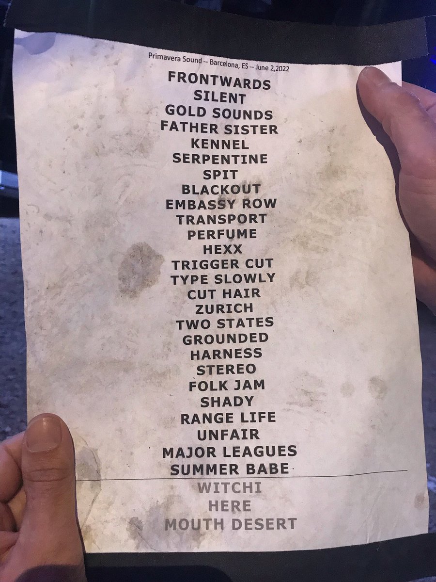 costanzam's tweet photo. What a night @pavement_band 🥹 #PrimaveraSound2022 https://t.co/SrIYcWn4PH