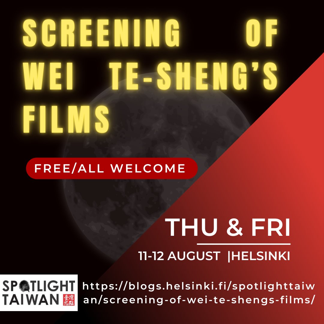 Happy summer everyone. Don't forget when you come back from vacation, we have a free film screening event at University of Helsinki :) https://t.co/CkxWAQXB1V 
@ReetToi @WasiqSilan https://t.co/OJj3muaGKJ