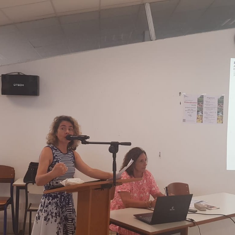 Ouverture de la session de formation à destination des personnels du rectorat <a href="/acmartinique/">Académie de Martinique</a> sur la problématique du #chlordecone par Mme MONS, Rectrice de l'académie de Martinique <a href="/SAcmartinique/">SVT_AcMartinique</a> <a href="/EDDacMartinique/">EDD académie de Martinique</a> <a href="/HGAcmartinique/">HG_AcMartinique</a>