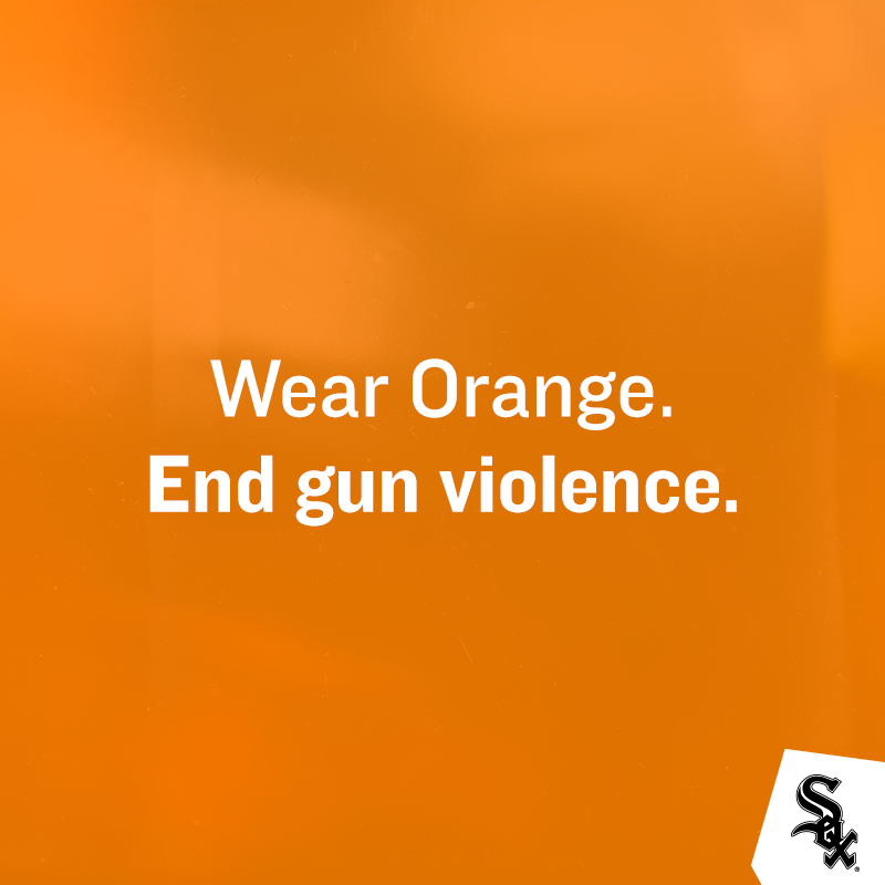 Proud to support those choosing to Wear Orange this weekend, continuing to highlight the need to end gun violence across the country.