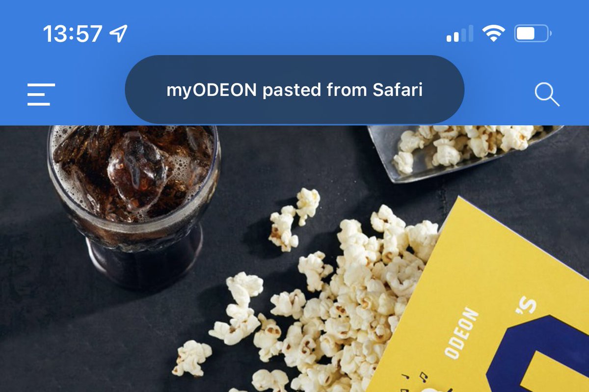 ronanmuldoon's tweet photo. Not great that the @ODEONCinemas mobile app automatically reads and saves any info you’ve copied from other apps on startup. What does it need data from your clipboard from a different app for? Seems a bit dodgy!
#privacy #DataPrivacy https://t.co/uW4lylEoai