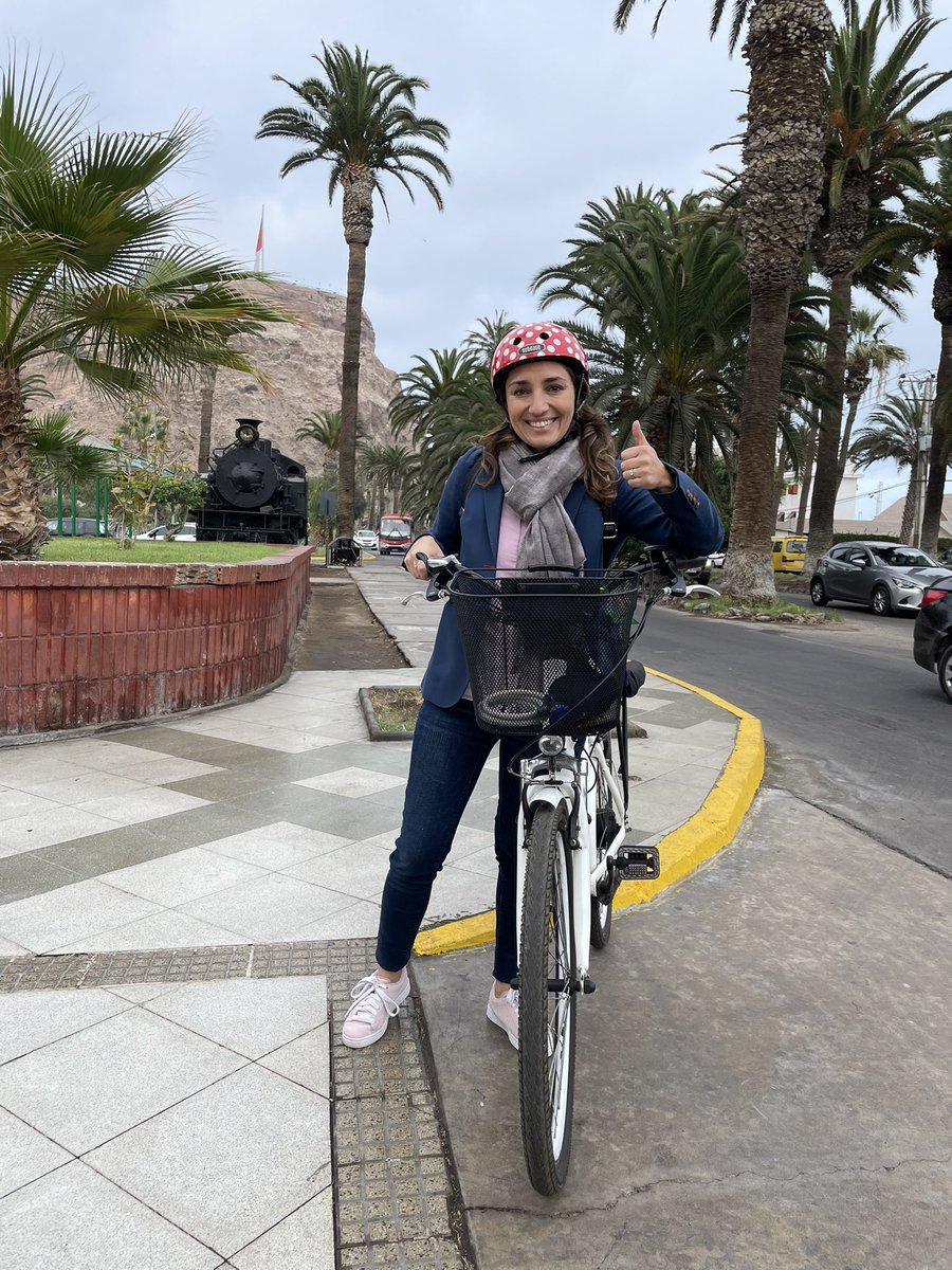 Desde #Arica, que todos los días sean el #DíaDeLaBicicleta 🚴🏼‍♀️🌎🌱 #GobiernoTransformador #MásBiciMejorCiudad #Electromovilidad @moparica