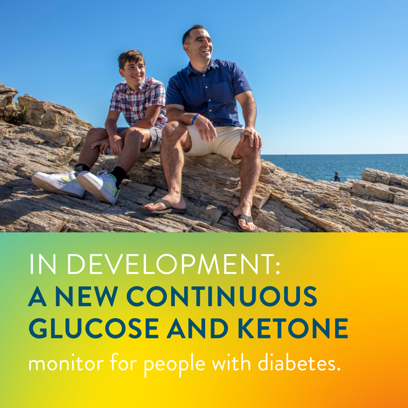 AbbottNews's tweet photo. We're creating a future where diabetes care is more personal. How? 

By developing a new sensor that will continuously monitor glucose and ketone levels, transforming care for those at risk of diabetic ketoacidosis. https://t.co/GAviaYhNcU