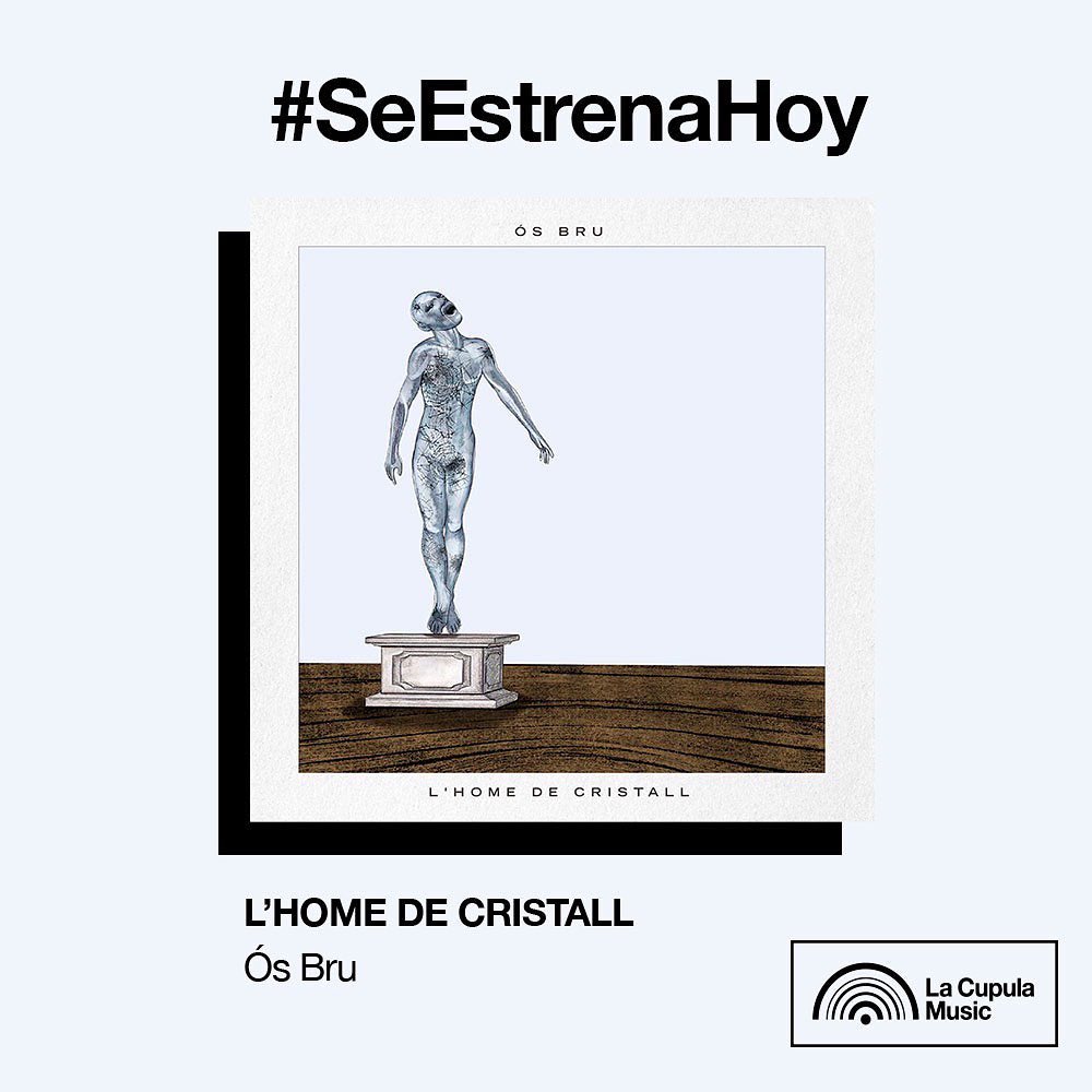 #SeEstrenaHoy🔥
🎧 “L’home de cristall” es el nuevo sencillo de <a href="/os_bru/">Os Bru 55</a>, adelanto del tercer album del grupo que llega cinco años después de "Hvala".
Esta canción os hará viajar muy lejos gracias a sus sonidos electrónicos y a sus guitarras oniricas

🎶👉🏻  open.spotify.com/track/5ttDX5ng…
