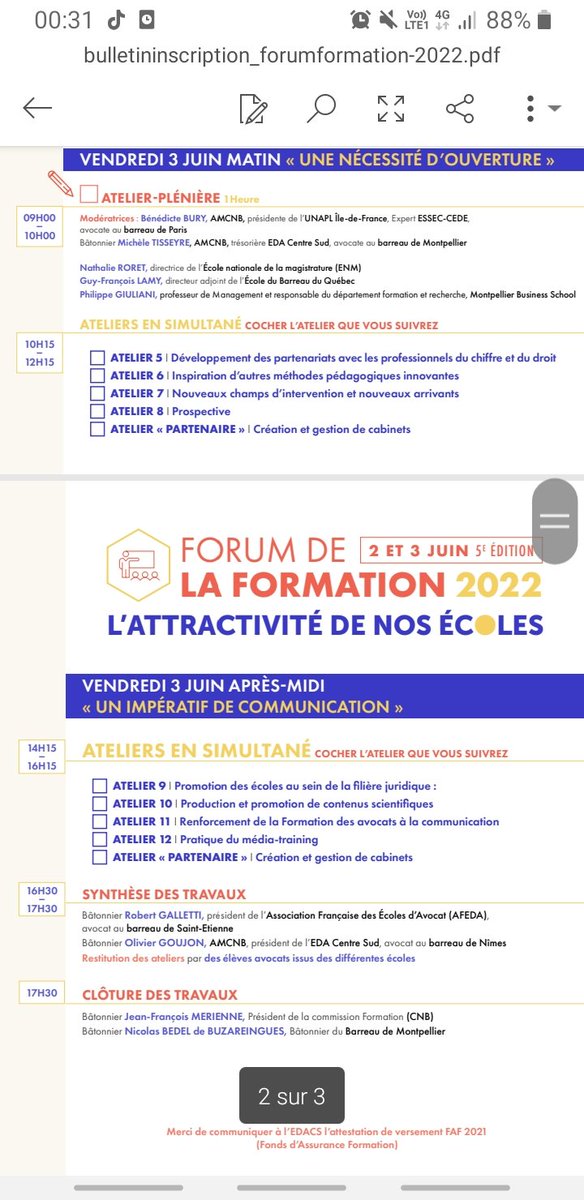 Nouveaux champs d'intervention et nvx arrivants au forum de la Formation à Montpellier où j'intervenais ce matin sur les avocats mandataires artistes/auteurs,sportifs &amp; transaction immo:légitimité naturelle !#lobbyiste #mediateur #prospective #deontologie @efbparis <a href="/CNBarreaux/">Conseil national des barreaux - les avocats</a>