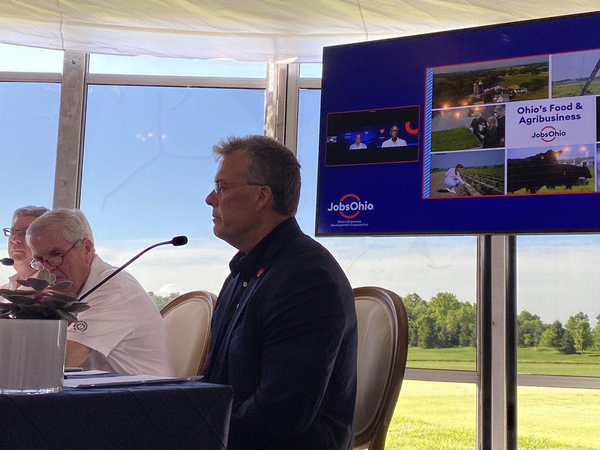 🚜 Our Sr. Director of Food &amp; Agribusiness <a href="/TimDerickson/">Rep. Tim Derickson</a> discussing Ohio's #farming &amp; #agriculture legacy. Our food industry is among the best in the U.S.!